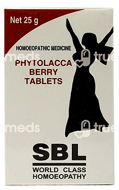 Sbl Phytolacca Berry Tablet 25gm