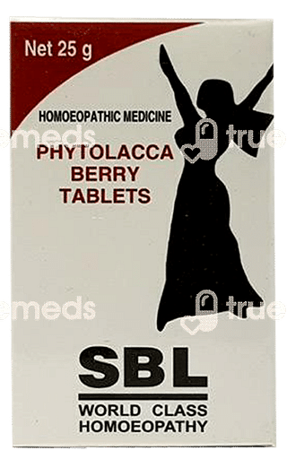 Sbl Phytolacca Berry Tablet 25 GM