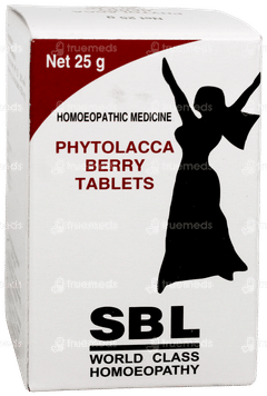 Sbl Phytolacca Berry Tablet 25Gm