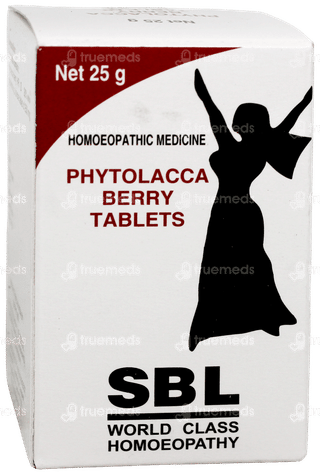 Sbl Phytolacca Berry Tablet 25Gm