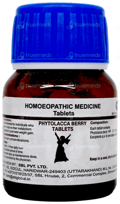 Sbl Phytolacca Berry Tablet 25Gm