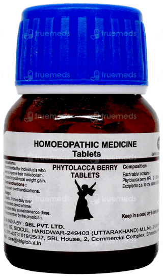 Sbl Phytolacca Berry Tablet 25Gm