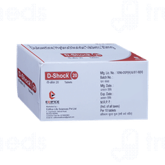 D Shock 20 MG Tablet 10