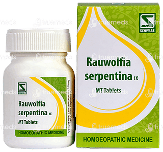 Dr Willmar Schwabe India Rauwolfia Serpentina 1 X Tablet 20 GM