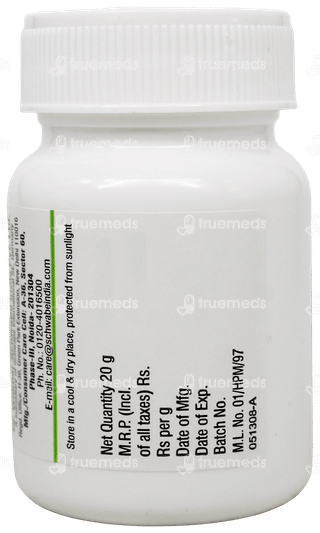 Dr Willmar Schwabe Rauwolfia Serpentina 1x Mt Tablet 20gm