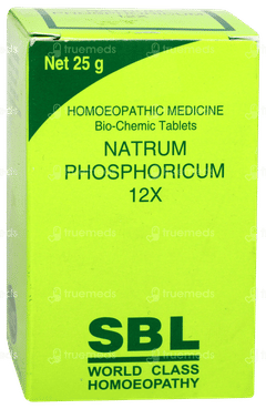 Sbl Natrum Phosphoricum 12x Biochemic Tablet 25gm