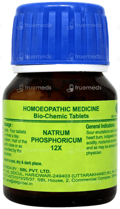 Sbl Natrum Phosphoricum 12x Biochemic Tablet 25gm