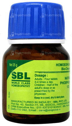 Sbl Natrum Phosphoricum 12x Biochemic Tablet 25gm
