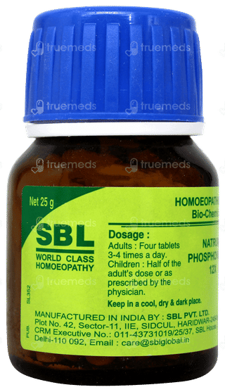 Sbl Natrum Phosphoricum 12x Biochemic Tablet 25gm