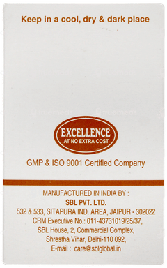 Sbl Selenium 3x Trituration Tablet 25gm