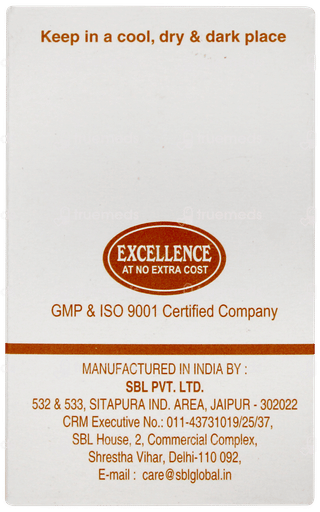 Sbl Selenium 3x Trituration Tablet 25gm