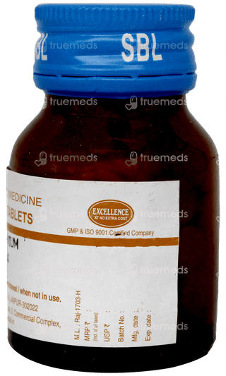 Sbl Selenium 3x Trituration Tablet 25gm