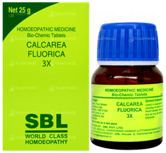 Sbl Calcarea Fluorica 3x Biochemic Tablet 25gm