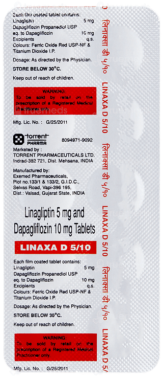 Linaxa D Tablet 10