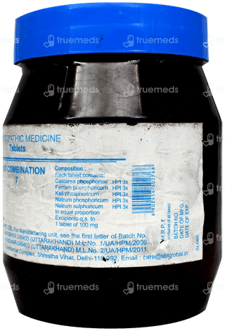 Sbl Bio Combination 7 Tablet 450Gm