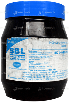 Sbl Bio Combination 7 Tablet 450Gm