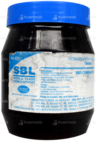 Sbl Bio Combination 7 Tablet 450Gm