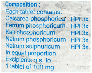 Sbl Bio Combination 7 Tablet 450Gm