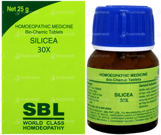 Sbl Silicea 30x Biochemic Tablet 25gm