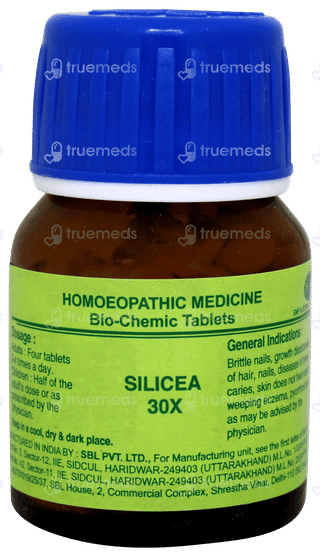 Sbl Silicea 30x Biochemic Tablet 25gm