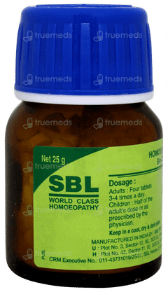 Sbl Silicea 30x Biochemic Tablet 25gm Sbl Silicea 30x Biochemic Tablet 25gm