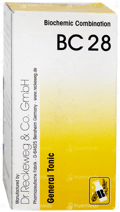 Dr Reckeweg Biochemic Combination Bc 28 Tablet 20gm