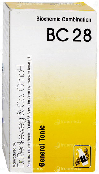 Dr Reckeweg Biochemic Combination Bc 28 Tablet 20gm