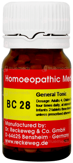 Dr Reckeweg Biochemic Combination Bc 28 Tablet 20gm