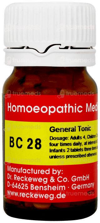 Dr Reckeweg Biochemic Combination Bc 28 Tablet 20gm