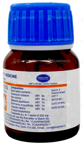 Sbl Pimplex Tablet 25gm