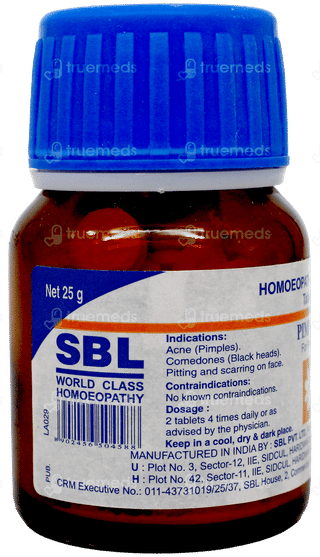Sbl Pimplex Tablet 25gm