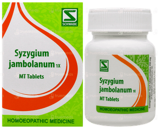Dr Willmar Schwabe Syzygium Jambolanum 1X Mt Tablet 20Gm