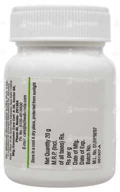 Dr Willmar Schwabe Syzygium Jambolanum 1X Mt Tablet 20Gm