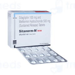 Sitanorm M 100/500 Tablet Sr 15 Sitanorm M 100/500 Tablet Sr 15