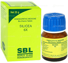 Sbl Silicea 6x Tablet 25gm