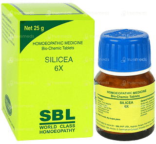 Sbl Silicea 6x Tablet 25gm