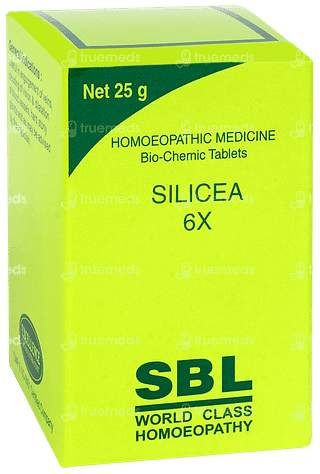 Sbl Silicea 6x Tablet 25gm