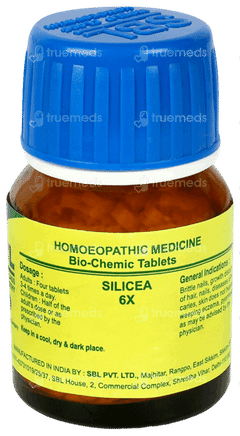 Sbl Silicea 6x Tablet 25gm