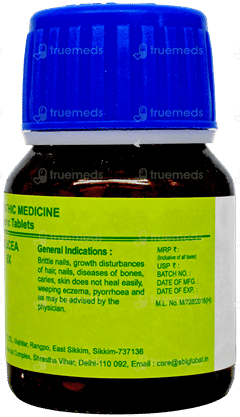 Sbl Silicea 6X Tablet 25Gm