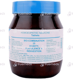 Sbl Bio Combination 25 Acidity Flatulence And Indigestion Tablet 450 GM