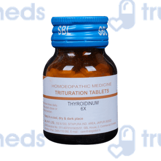 Sbl Thyroidinum 6x Trituration Tablet 25gm