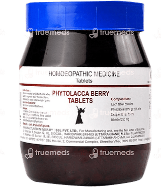 Sbl Phytolacca Berry Tablet 450 GM