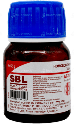 Sbl At Tabs Ant Traumatic Tablet 25 Gm - Uses, Side Effects, Dosage ...