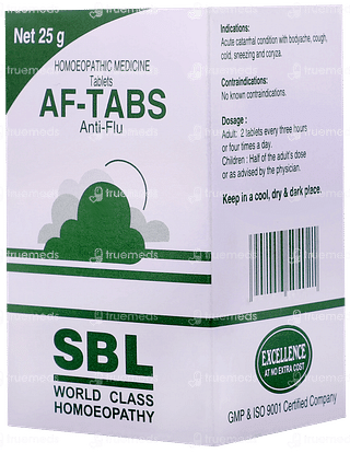 Sbl Af Tabs 25gm