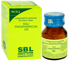 Sbl Kali Phosphoricum 12x Biochemic Tablet 25gm Sbl Kali Phosphoricum 12x Biochemic Tablet 25gm
