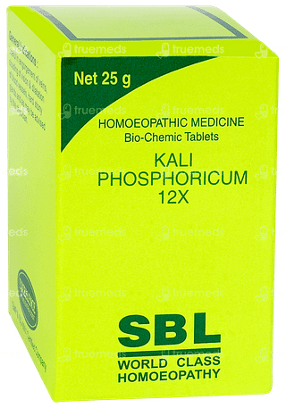 Sbl Kali Phosphoricum 12x Tablet 25gm