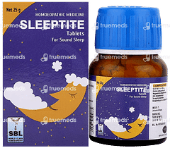 Sbl Sleeptite Tablet 25gm Sbl Sleeptite Tablet 25gm