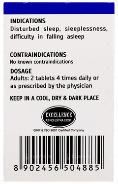Sbl Sleeptite Tablet 25gm