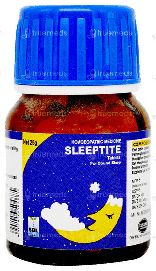 Sbl Sleeptite Tablet 25gm