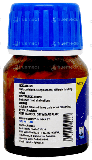 Sbl Sleeptite Tablet 25gm